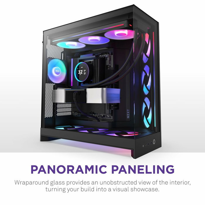 NZXT H9 Flow RGB Noir