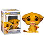 FUNKO Figurine POP Disney Le Roi Lion Simba - Figurine Vinyle de 9 cm avec Fenêtre de Visualisation