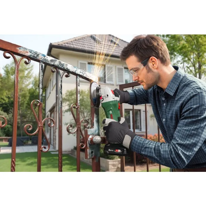 Bosch PWS 18V-70 Meuleuse angulaire sans fil 125 mm 18 V pour tronçonnage, ébarbage et polissage - Compacte et légère