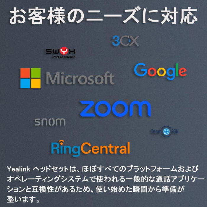 Casque Yealink YHS 36 Mono Noir