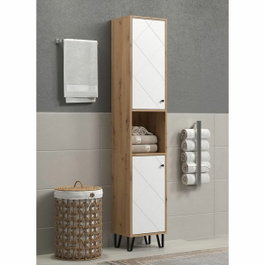 Trendteam Armoire haute Série Touch Blanc/Brun 36 cm