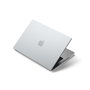 Satechi Coque Eco-Hardshell transparente anti-rayures et anti-traces pour MacBook Pro 16" M2 Pro/Max 2023 et M1 Pro/Max 2021 avec aérations et pieds anti-dérapants