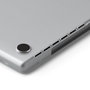 Satechi Coque Eco-Hardshell transparente anti-rayures et anti-traces pour MacBook Pro 16" M2 Pro/Max 2023 et M1 Pro/Max 2021 avec aérations et pieds anti-dérapants