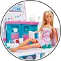 Simba Dickie Group - Poupée mannequin Steffi Love 29 cm avec camping-car jouet qui s'ouvre, longueur 51 cm, avec cuisine, salon, lit et accessoires, pour enfants dès 3 ans