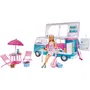 Simba Dickie Group - Poupée mannequin Steffi Love 29 cm avec camping-car jouet qui s'ouvre, longueur 51 cm, avec cuisine, salon, lit et accessoires, pour enfants dès 3 ans