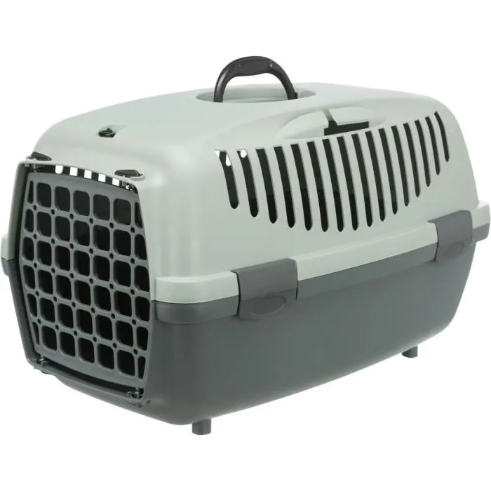 TRIXIE Box de Transport pour Chien Capri 3 Taille S 40 x 38 x 61 cm Anthracite Gris Vert - Caisse de Voyage Intérieur TRIXIE Box de Transport pour Chien Capri 3 Taille S 40 x 38 x 61 cm Anthracite Gris Vert - Caisse de Voyage Intérieur