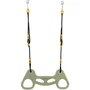 Tp Toys - Trapèze 3-en-1 pour portique H 190-250 cm - Développe coordination et équilibre - Jeu actif extérieur kaki
