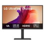 LG 32U720A-B Moniteur 32 pouces UltraHD 4K VA HDR10 USB-C Power Delivery 90W, Noir