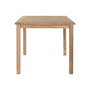 Table de Salle à Manger Home ESPRIT Marron Teck 80 x 80 x 77 cm