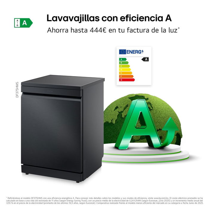 Lave-vaisselle LG DF375HMS 60 cm
