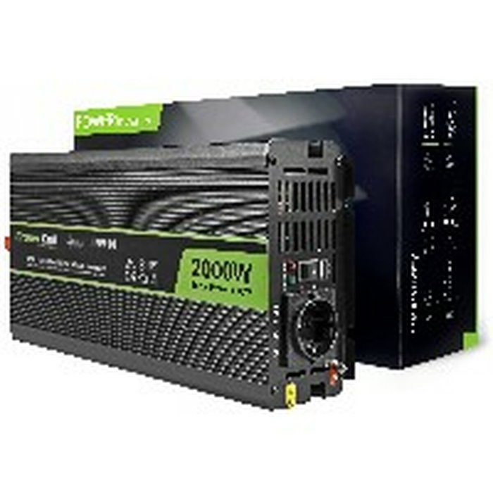 Green Cell Inverseur de puissance INV10 2000 W Noir Green Cell Inverseur de puissance INV10 2000 W Noir