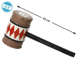 Atosa Marteau Géant Décoré 55 cm pour Clown Maléfique ou Méchant