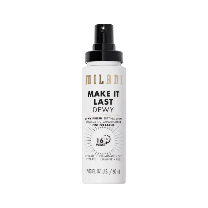 Milani Make It Dewy Illuminant Spray fixateur 60 ml Milani Make It Dewy Illuminant Spray fixateur 60 ml