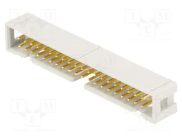 HARTING Connecteur IDC mâle 40 broches droit THT 2,54mm