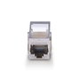 Lindy Coupleur RJ45 Femelle Keystone CAT 6A - Connexion Réseau jusqu'à 500 MHz - Contacts Dorés