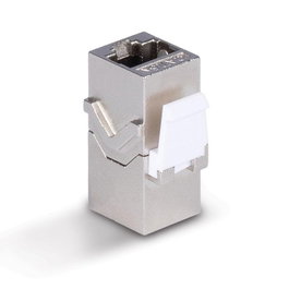Lindy Coupleur RJ45 Femelle Keystone CAT 6A - Connexion Réseau jusqu'à 500 MHz - Contacts Dorés