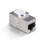 Lindy Coupleur RJ45 Femelle Keystone CAT 6A - Connexion Réseau jusqu'à 500 MHz - Contacts Dorés