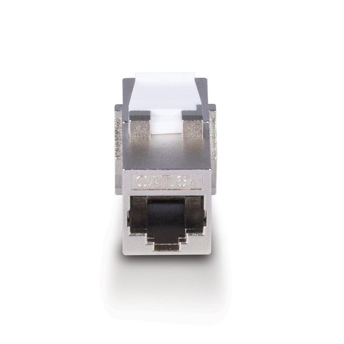 Lindy Coupleur RJ45 Femelle Keystone CAT 6A - Connexion Réseau jusqu'à 500 MHz - Contacts Dorés Lindy Coupleur RJ45 Femelle Keystone CAT 6A - Connexion Réseau jusqu'à 500 MHz - Contacts Dorés
