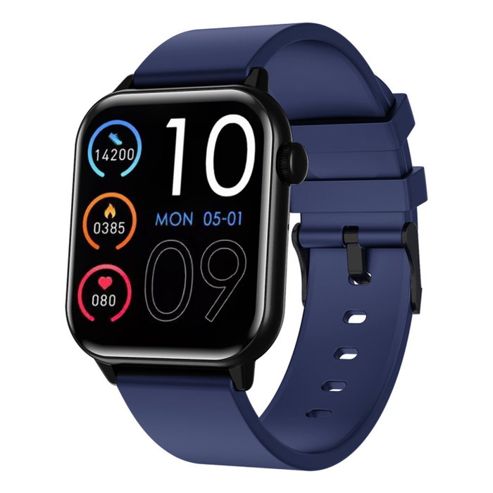 Montre intelligente Trevi T-FIT 201 A Bleu Noir 1,85" 47 mm Montre intelligente Trevi T-FIT 201 A Bleu Noir 1,85" 47 mm