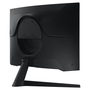 Samsung LS27HG612SU / LS27HG612SUXEN - Moniteur gaming Odyssey 27 pouces, dalle incurvée, Full HD, 144 Hz, 1 ms, noir