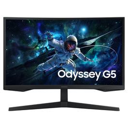 Samsung LS27HG612SU / LS27HG612SUXEN - Moniteur gaming Odyssey 27 pouces, dalle incurvée, Full HD, 144 Hz, 1 ms, noir