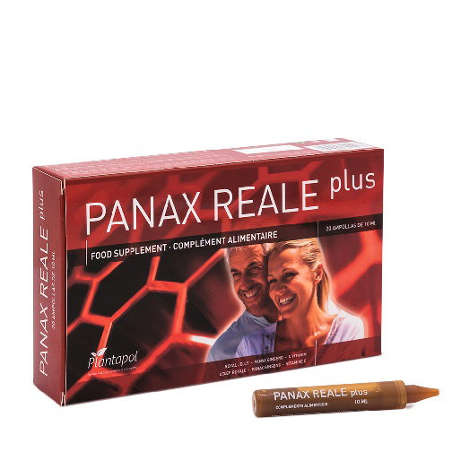 PLANTAPOL PANAX REALE PLUS (gelée royale, ginseng, vitamine C) 20 ampoules