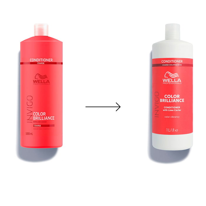 Wella Professionals INVIGO COLOR BRILLIANCE Après-shampooing Protecteur de Couleur pour Cheveux Épais 1000 ml