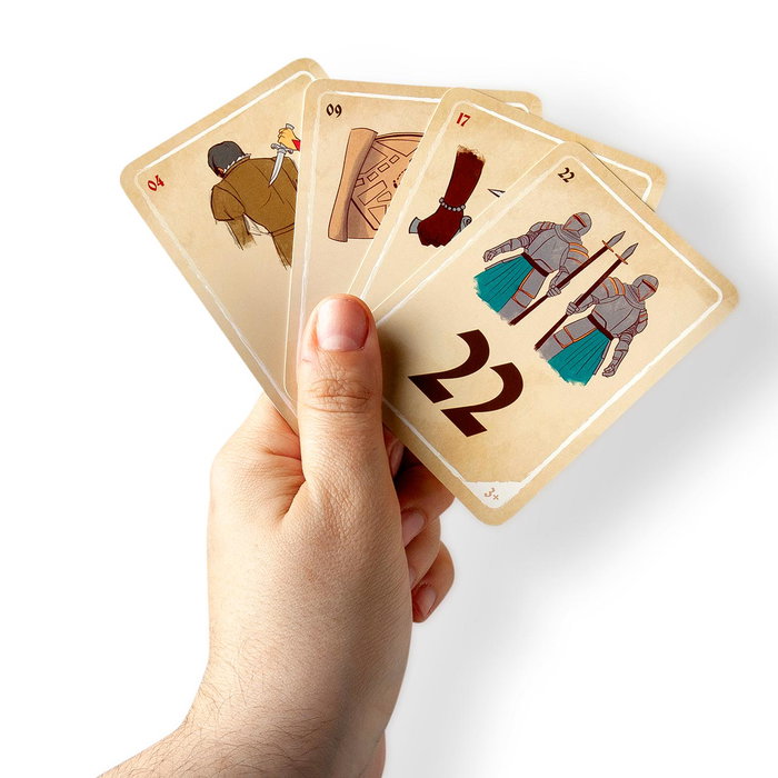 Magic Box Jeu de société Knives Out PJT112IN11 – Trahisons et alliances pour trône, +8 ans Magic Box Jeu de société Knives Out PJT112IN11 – Trahisons et alliances pour trône, +8 ans