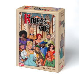Magic Box Jeu de société Knives Out PJT112IN11 – Trahisons et alliances pour trône, +8 ans