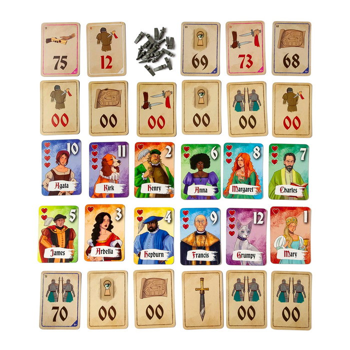 Magic Box Jeu de société Knives Out PJT112IN11 – Trahisons et alliances pour trône, +8 ans Magic Box Jeu de société Knives Out PJT112IN11 – Trahisons et alliances pour trône, +8 ans