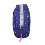 Benetton Nécessaire de Voyage Drop, Taille 28x10x18 cm, Adaptable au Porte-Sac à Dos, Poche Intérieure à Fermeture Éclair, Poignée Latérale