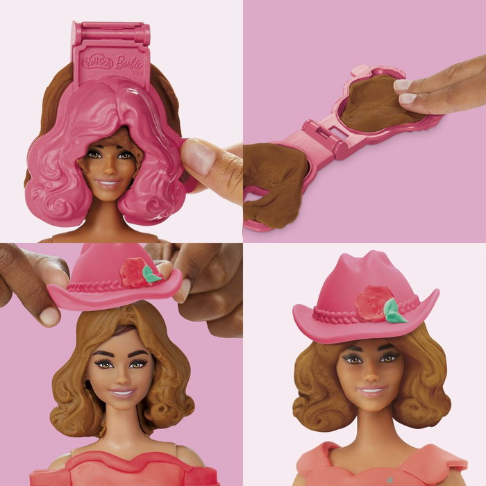 Play-Doh Barbie Fleurons et franges, coffret de pâte à modeler