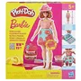 Play-Doh Coffret de Pâte à Modeler Barbie Fleurons et Franges - Multicolore - À Partir de 3 Ans - Stimule la Créativité