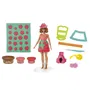 Play-Doh Coffret de Pâte à Modeler Barbie Fleurons et Franges - Multicolore - À Partir de 3 Ans - Stimule la Créativité