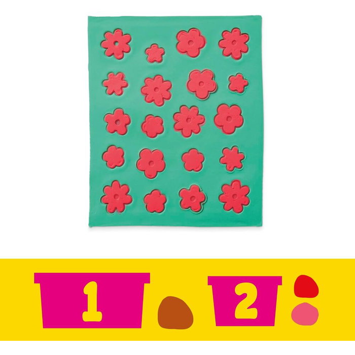 Play-Doh Barbie Fleurons et franges, coffret de pâte à modeler