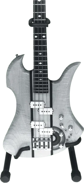 QUIKLOK Support pour Guitare/Basse Ajustable et Pliable Noir