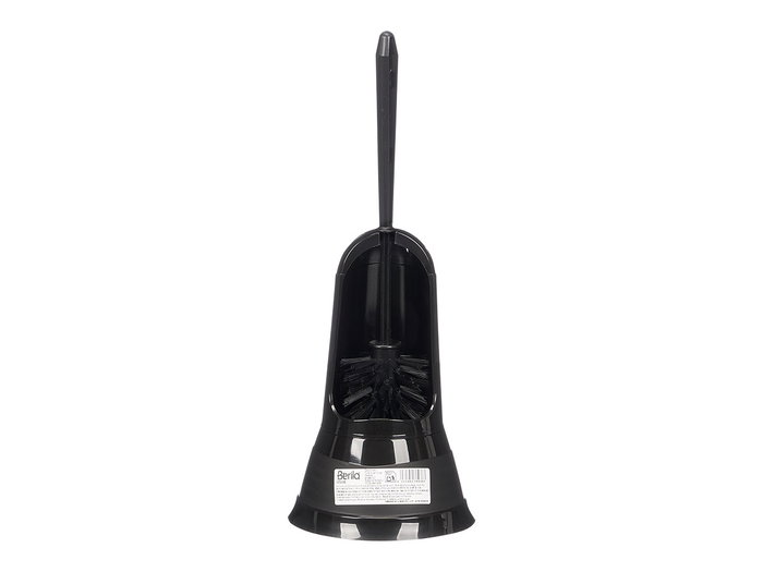 Berilo Escobillero Plastique Rond Noir 16 x 36 x 16 cm (Set de 6)