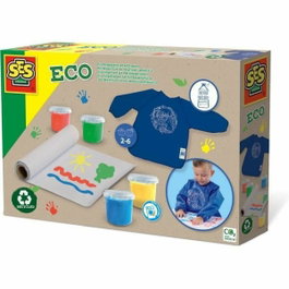 Ses Creative Kit de peinture au doigt Eco Multicolore