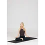 Athlecia Tapis de Yoga Estell - 6 mm d'épaisseur - 173 x 61 cm - Surface antidérapante - Noir