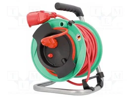 AS SCHWABE Rallonge réseau H05VV-F 3G1,5mm2 25m rouge