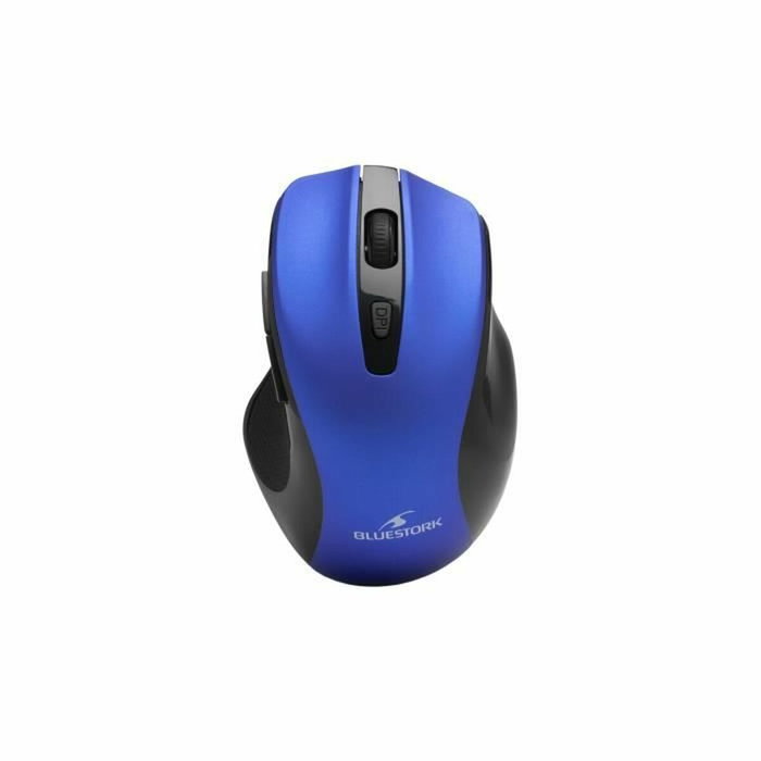 Bluestork OFFICE 75 - Souris sans fil rechargeable Bleu et noir