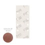 WOLFPACK LINEA PROFESIONAL Lot de 10 feuilles de ponçage avec trous 93x228 mm, grain 180