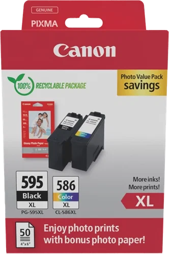 Canon PG-595XL Noir Cartouche d'encre (7170C001) ~300 pages Canon PG-595XL Noir Cartouche d'encre (7170C001) ~300 pages