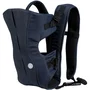 Dreambaby Porte-bébé 3-en-1 On-The-Move - Léger et Respirant - 3 Positions (Face Intérieur, Extérieur, Dos) - Pour Bébé de 3.5 à 12 kg - Couleur Marine