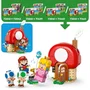 LEGO Super Mario 72041 Fête chez les Toads - Jeu de Construction 276 Pièces avec Maison des Toads et Figurines pour Enfants dès 7 Ans
