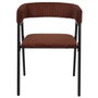 Home Deco Factory Chaise Design Scott Terracotta