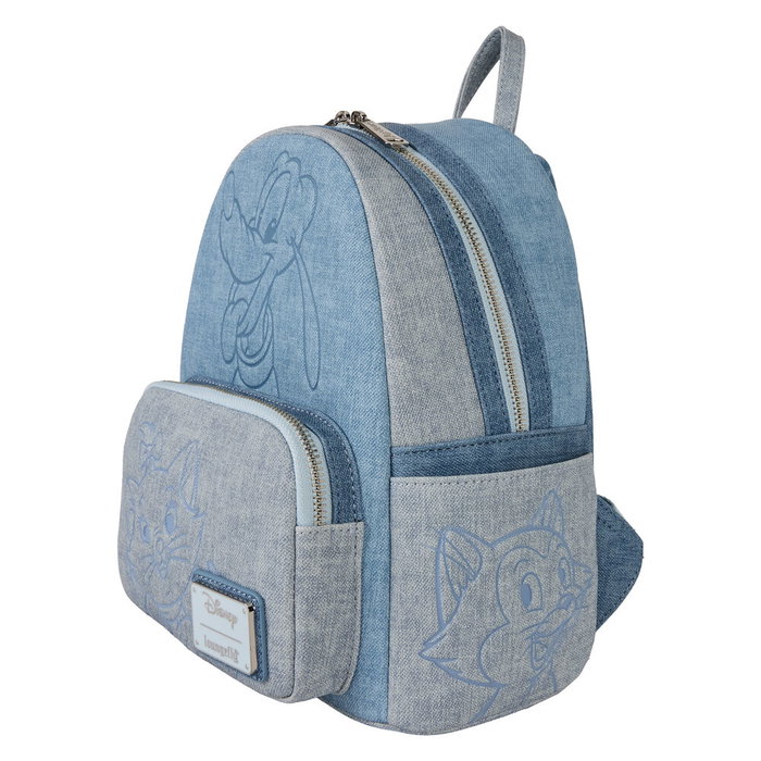 LOUNGEFLY Sac à dos Denim Disney 26cm LOUNGEFLY Sac à dos Denim Disney 26cm