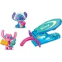 Crazart Lexibook - Kit de fabrication de figurines Stitch en pâte à modeler douce, malléable et non toxique avec 3 moules et outil planche de surf