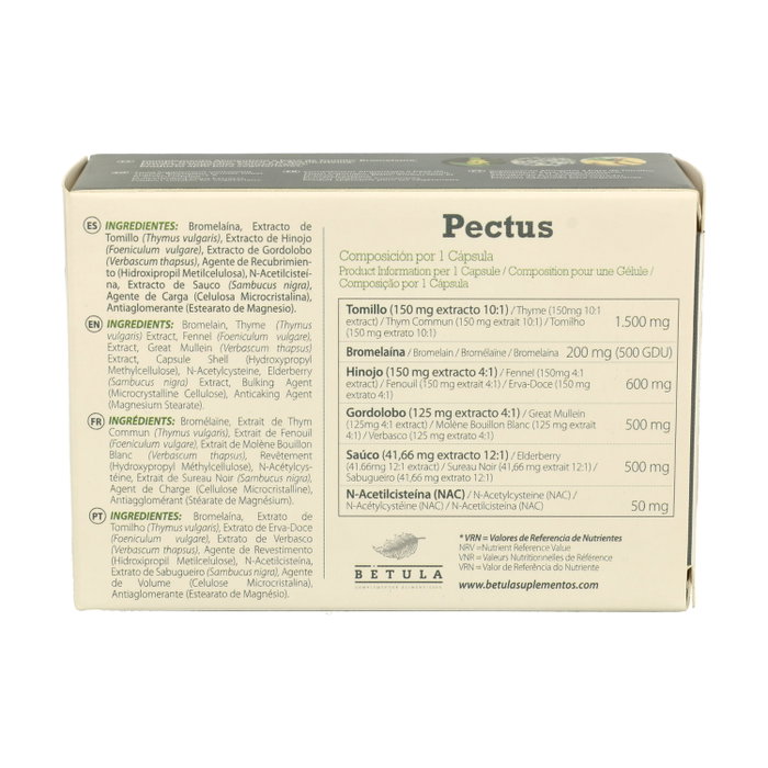 BETULA PECTUS 30 capsules