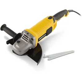 Powerplus Meuleuse d'angle électrique POWX0606 2400 W avec disque de ponçage Ø 230 mm et poignée auxiliaire réglable